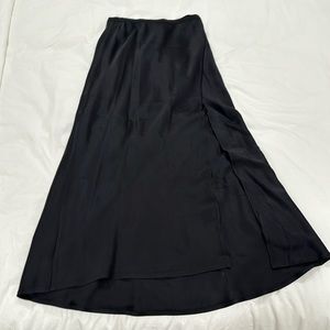 Anine Bing Silk Midi Skirt size XS